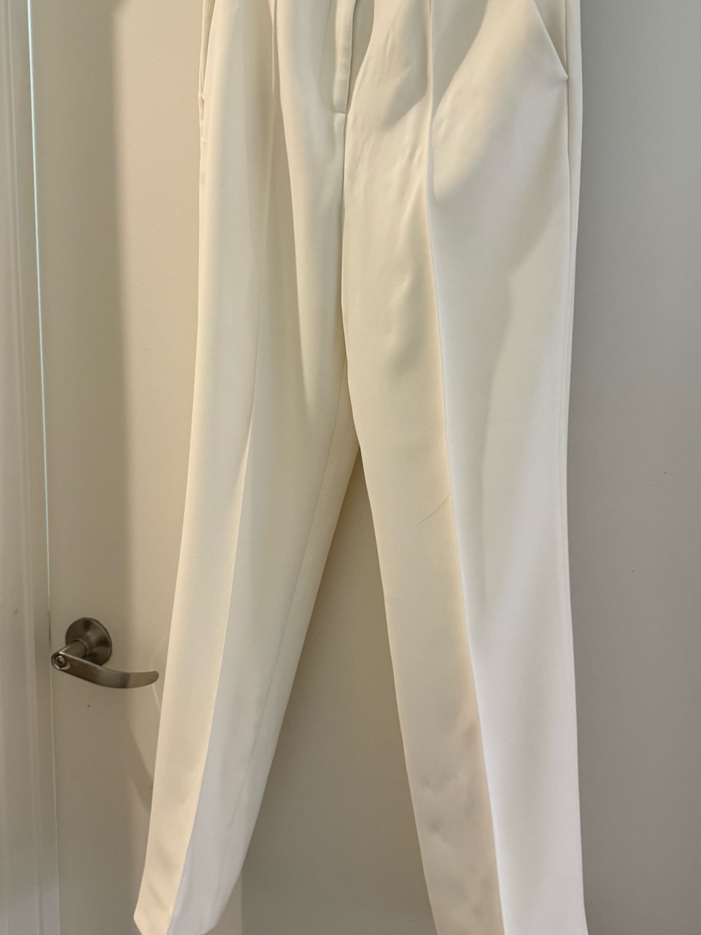 Diane Von Furstenberg Off-White Women’s Tailored Trousers